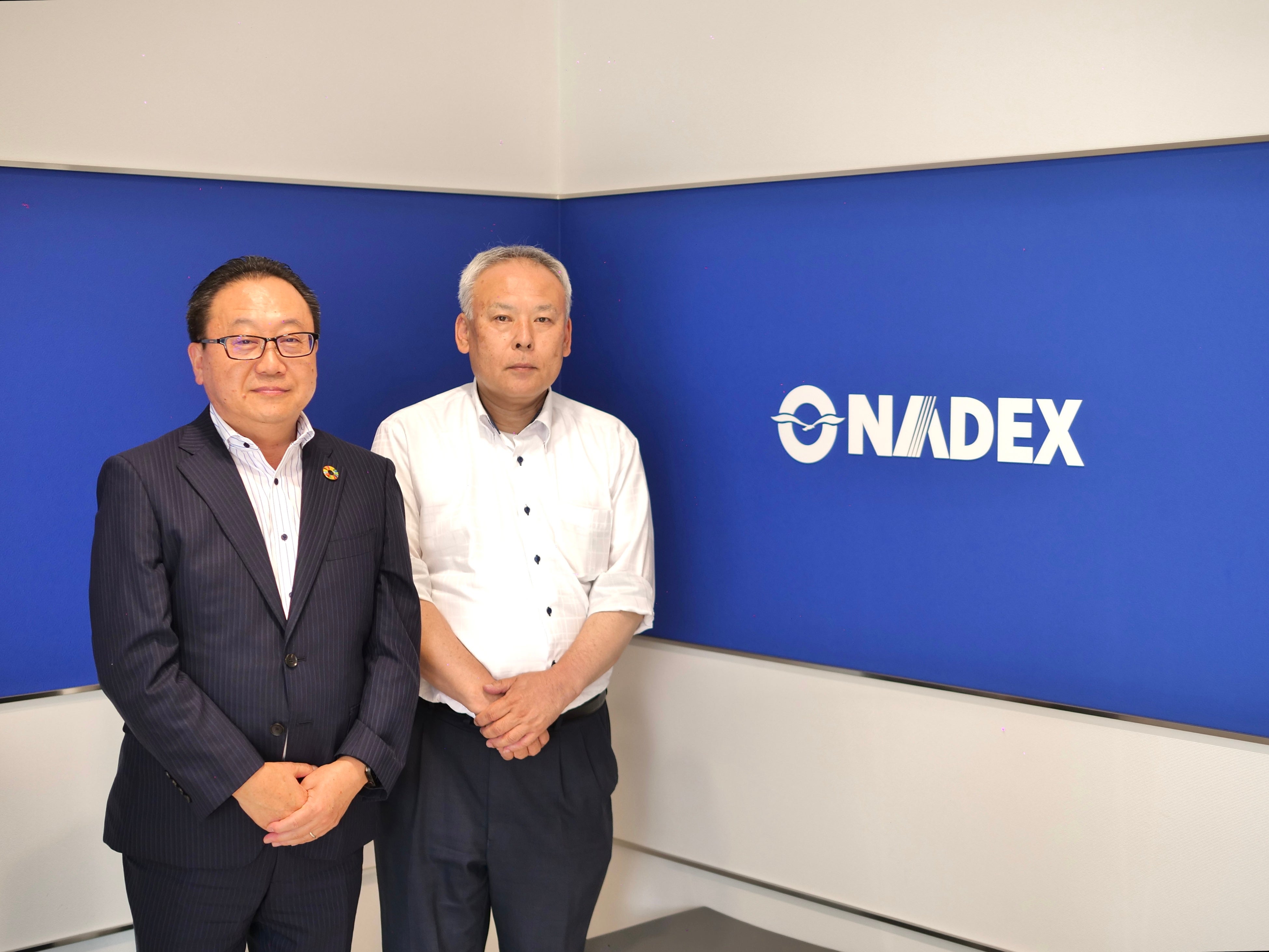 社用車管理効率化を推進する野池氏（左）と大澤氏（右）