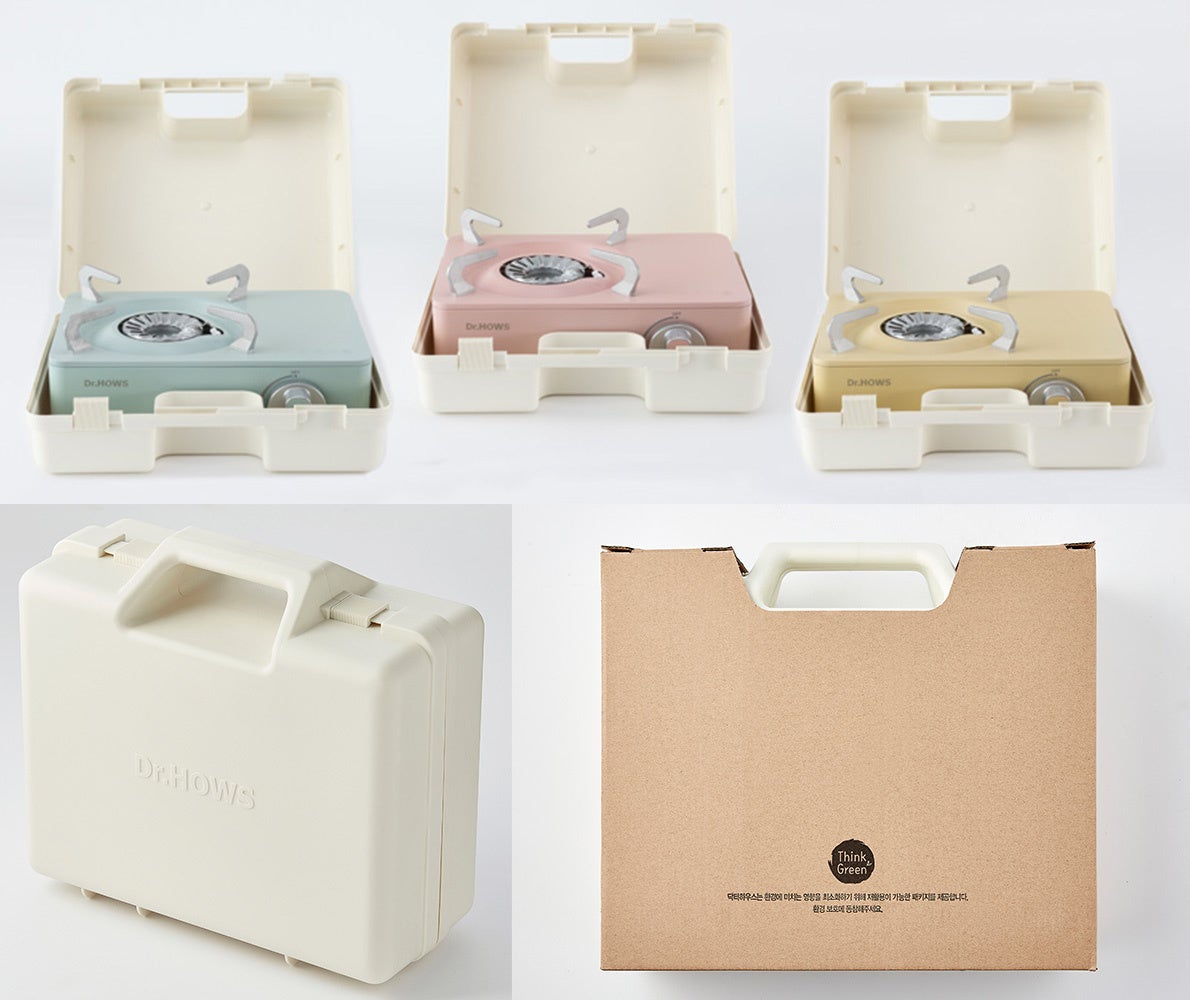 Dr.HOWSからコンパクトで可愛いカセットコンロ「TWINKLE MINI