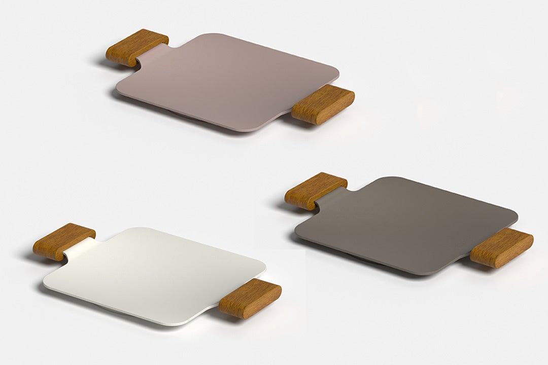 お皿のように”使えるミニサイズのマルチグリドルパン「SOLID