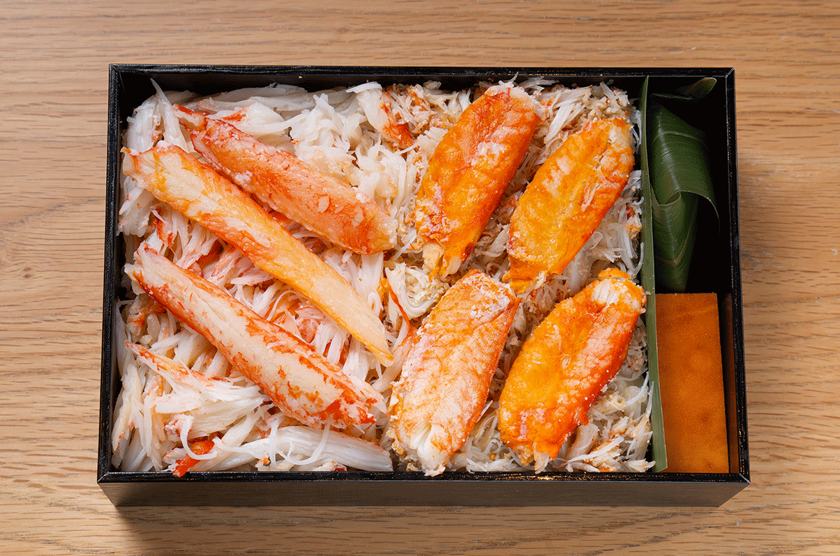 毛蟹とずわい蟹食べ比べ