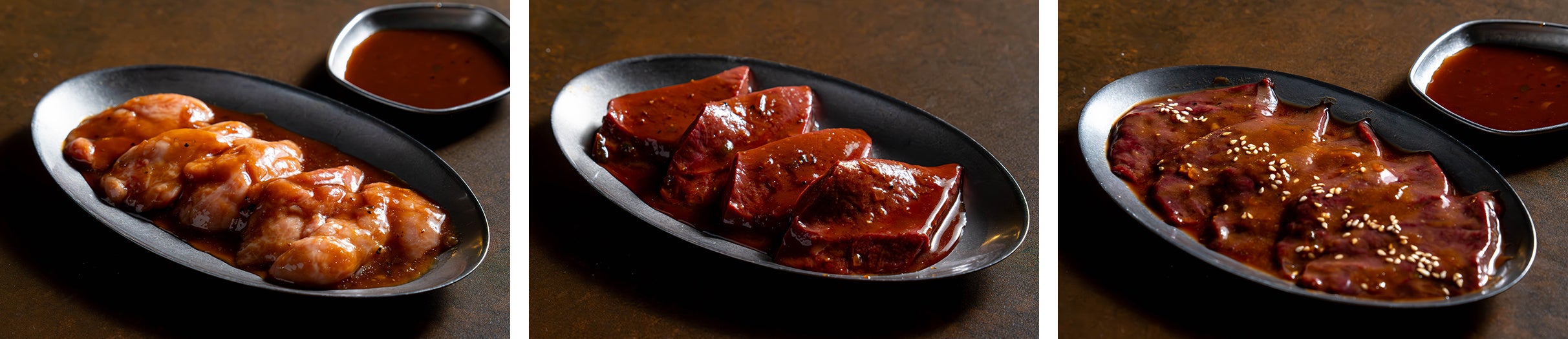 江戸甘味噌特製ダレ！新鮮ホルモン　シビレ｜ハツ｜レバー