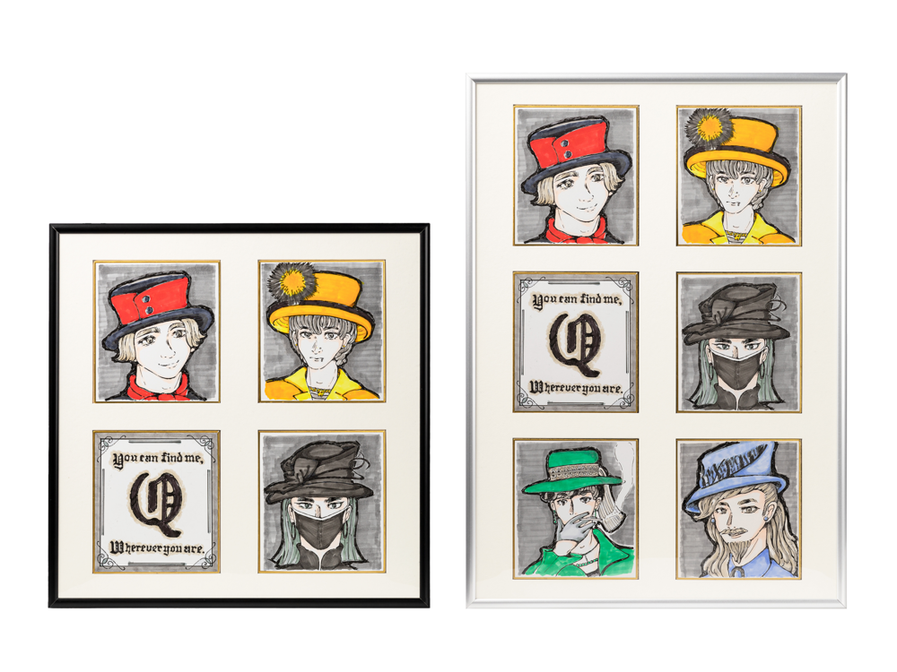 mignon mignonium 直筆サイン色紙 + 高級オーダーメイドフレーム