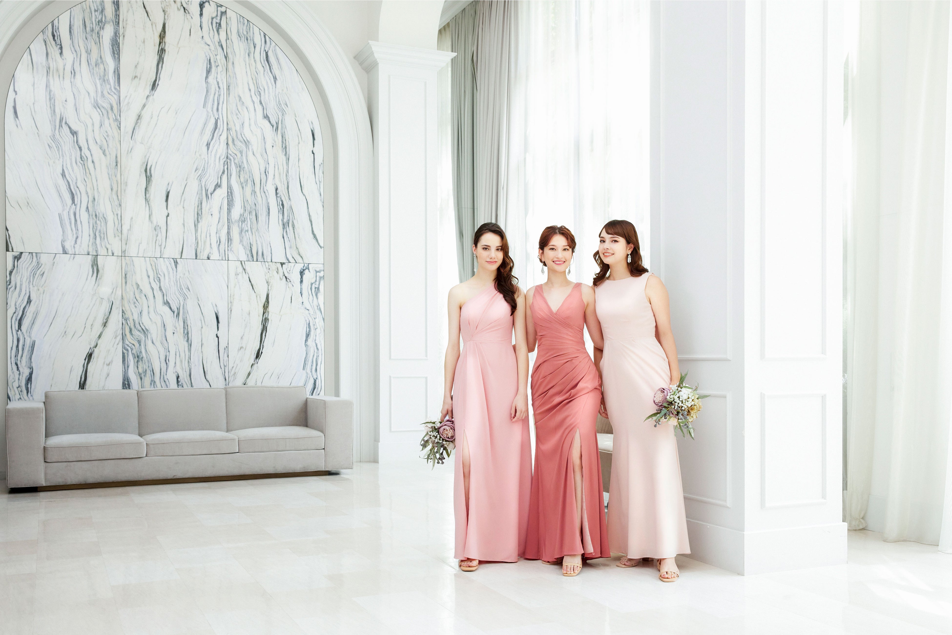 新作コレクション[Noviaブライズメイドドレスコレクション]