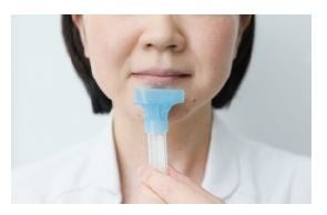 唾液採取のイメージ