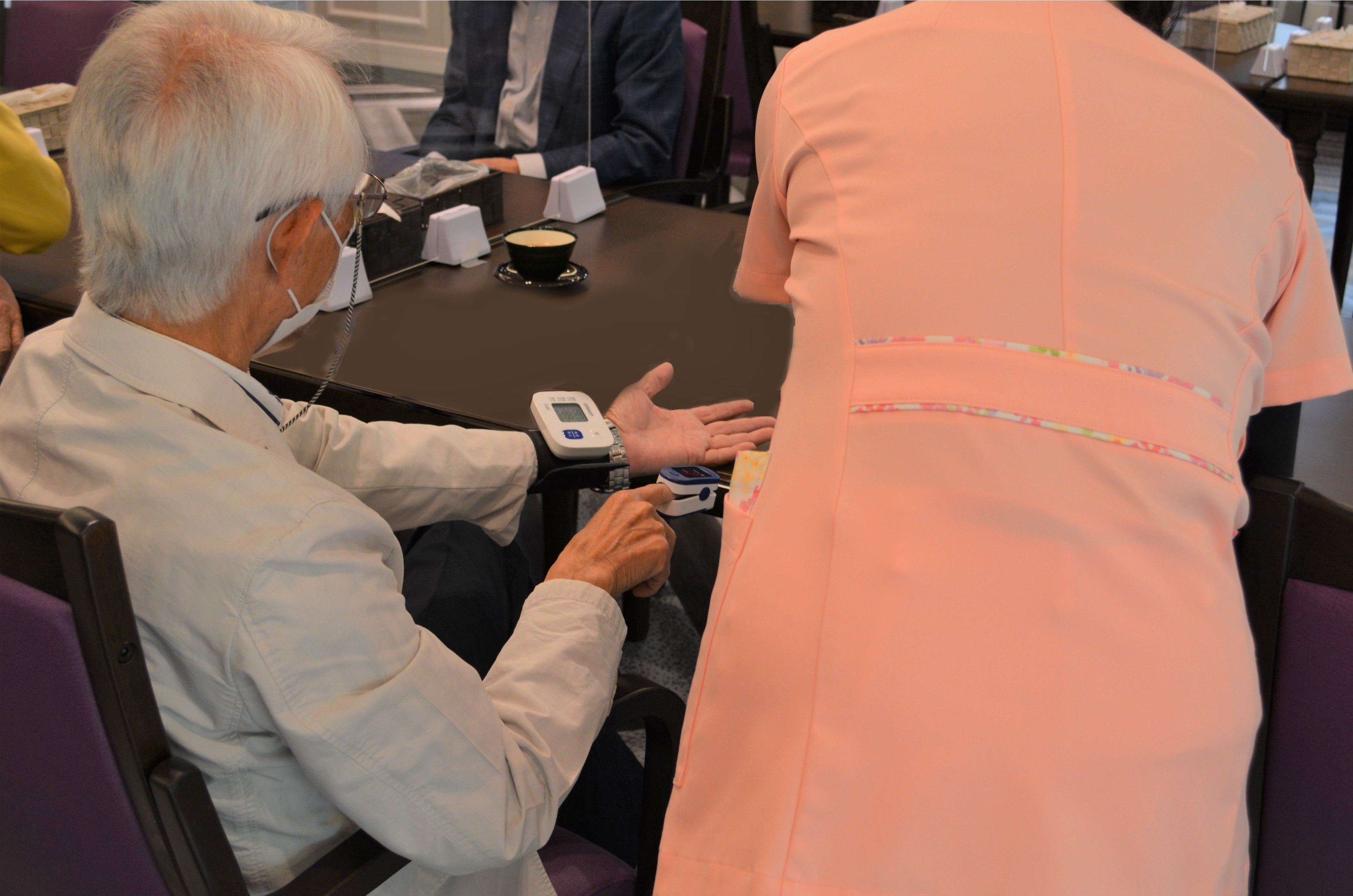 ナースによる健康チェック