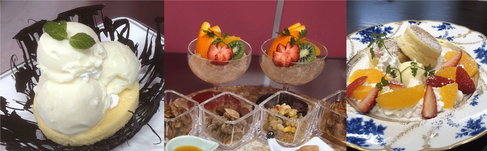 「和（なごみ）」のスイーツ一例