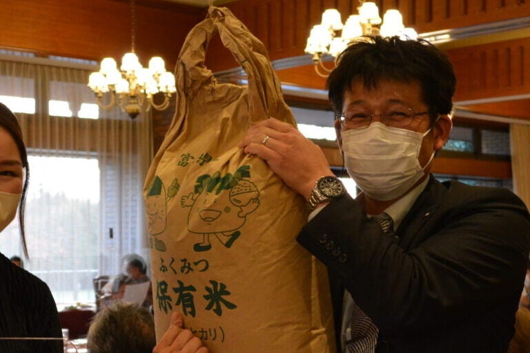 30kgのお米が賞品に！