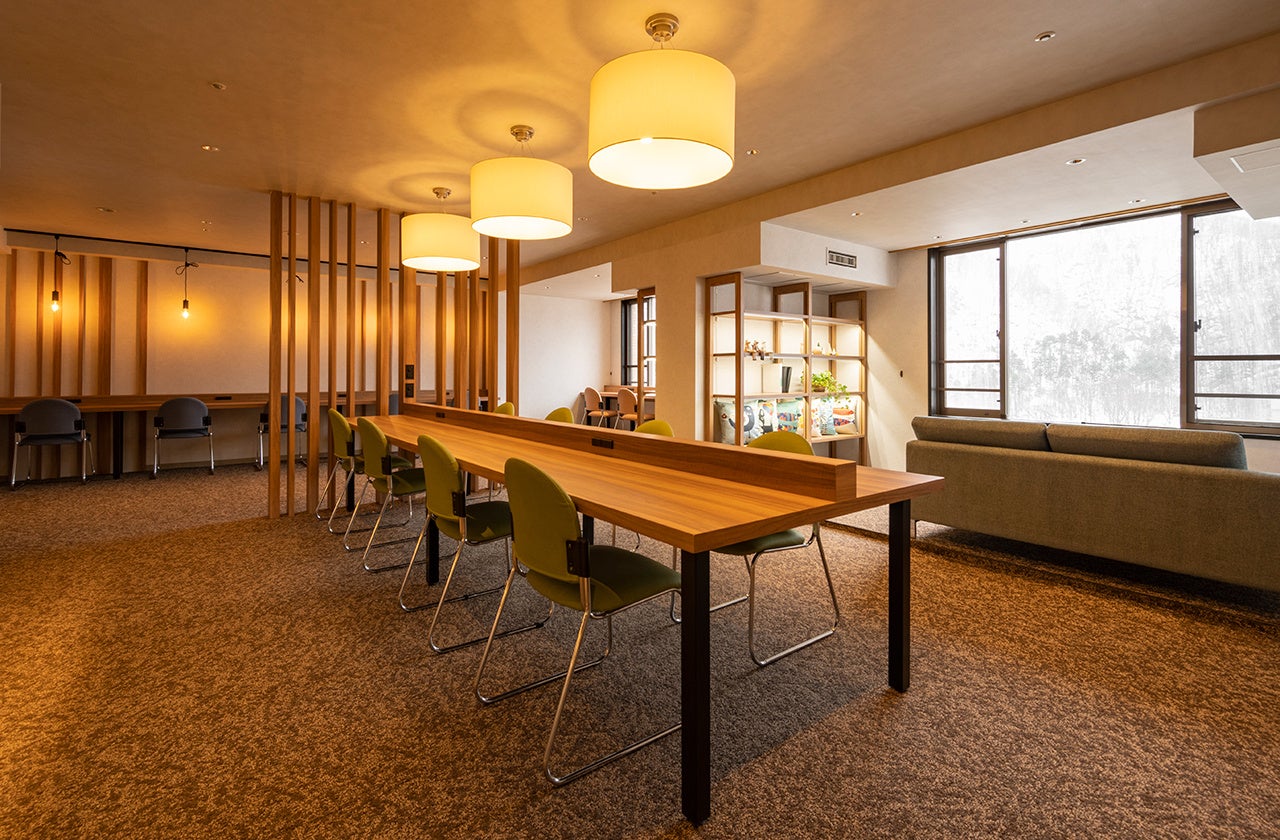 10階にオープンしたコワーキングスペース