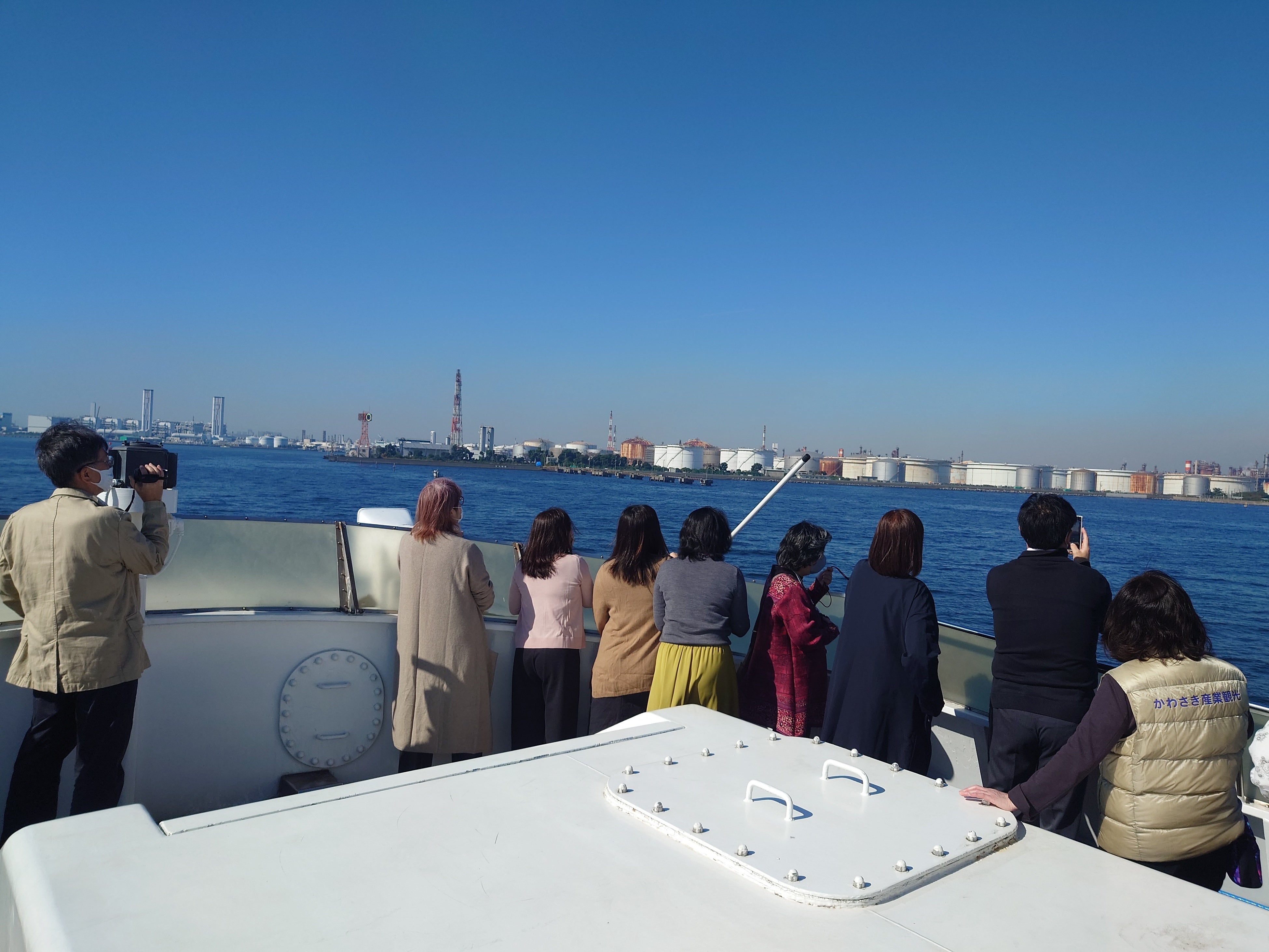 【観る】川崎港　京浜運河にて