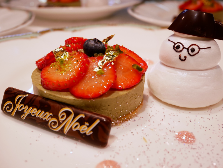 クリスマス　デザート＜写真は昨年のものです＞