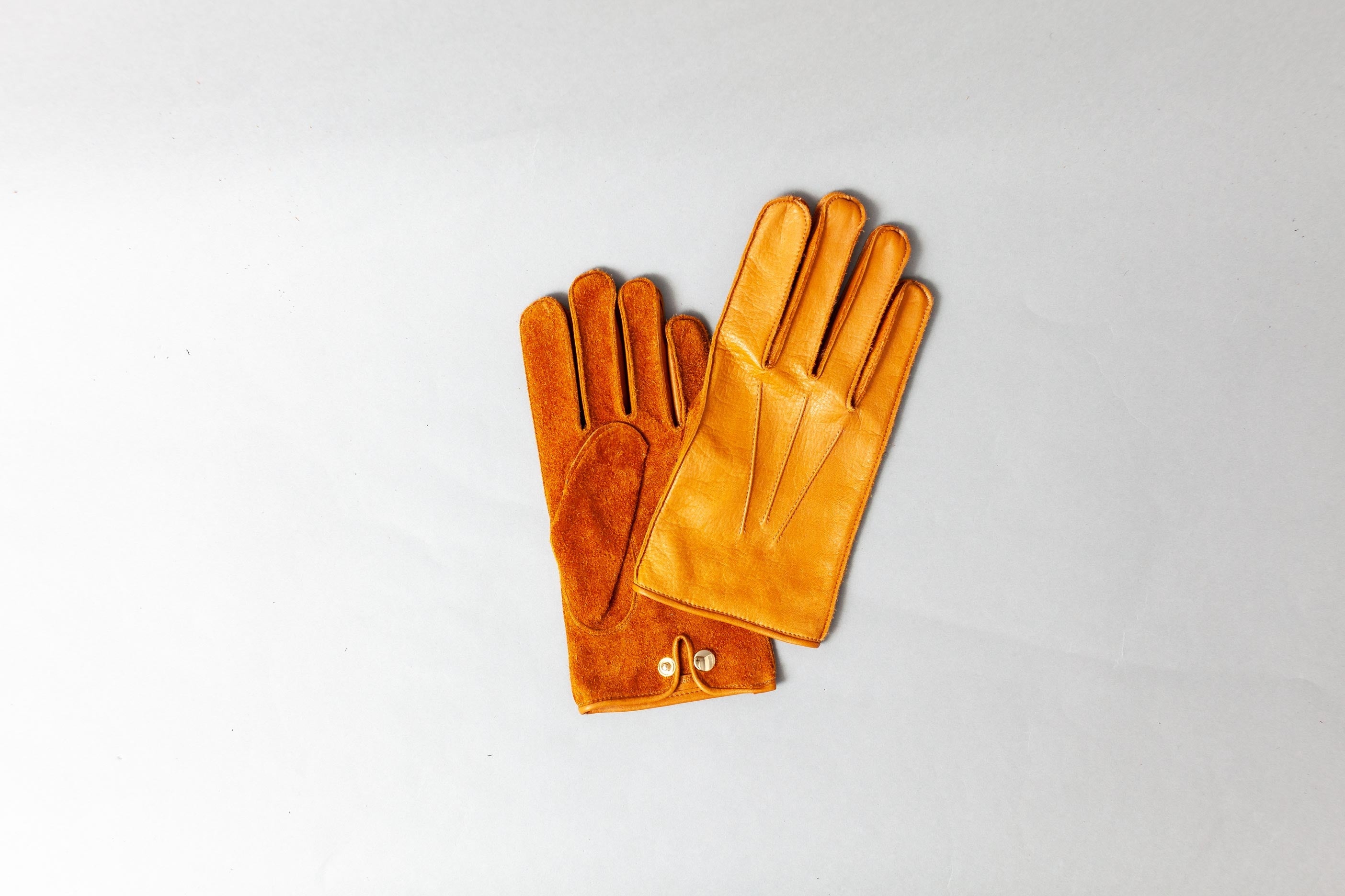 ウォッシャブルレザーグローブ　ビジネス（内張りなし）