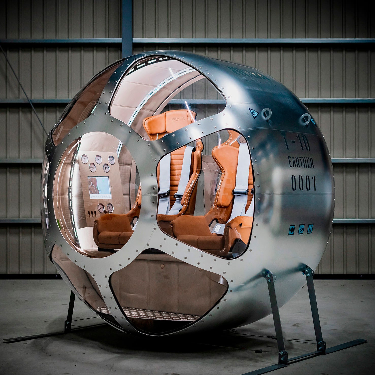 2人乗り気密キャビン T-10 EARTHER（2023年2月）