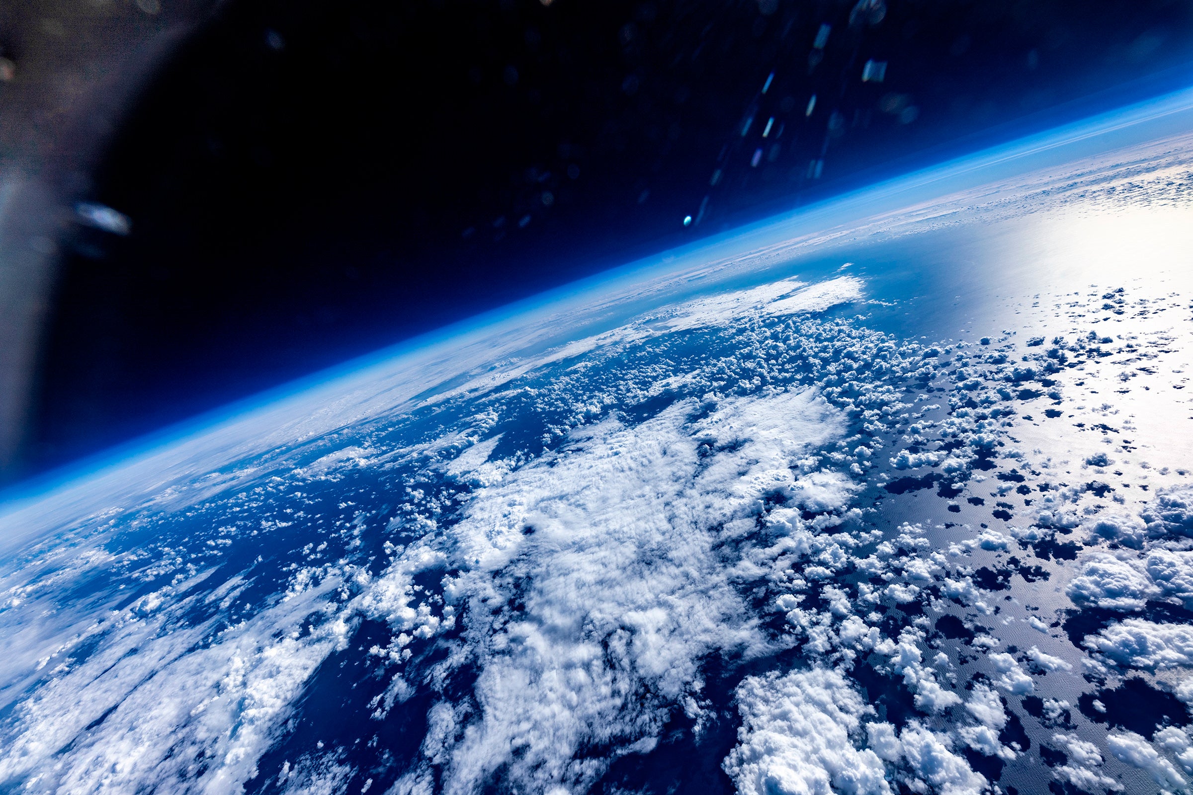 高度25kmから見た地球（2021年9月）