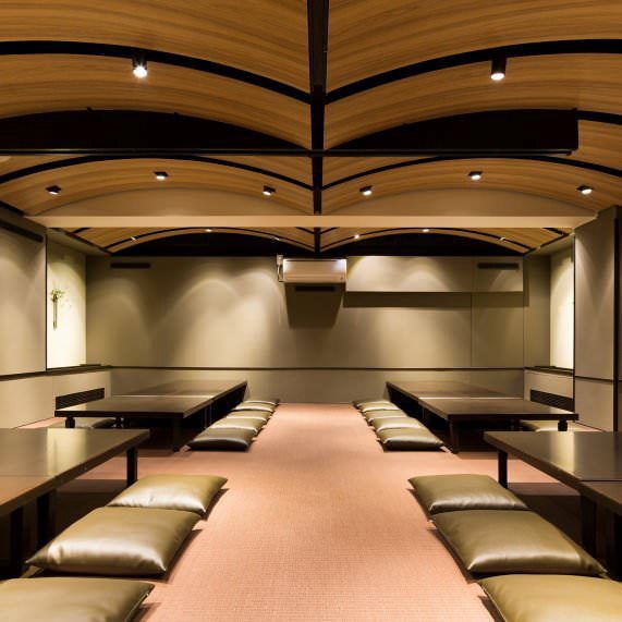 「車」三鷹店 大広間