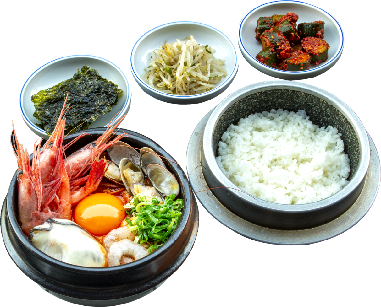 スンドゥブセット (イメージ)