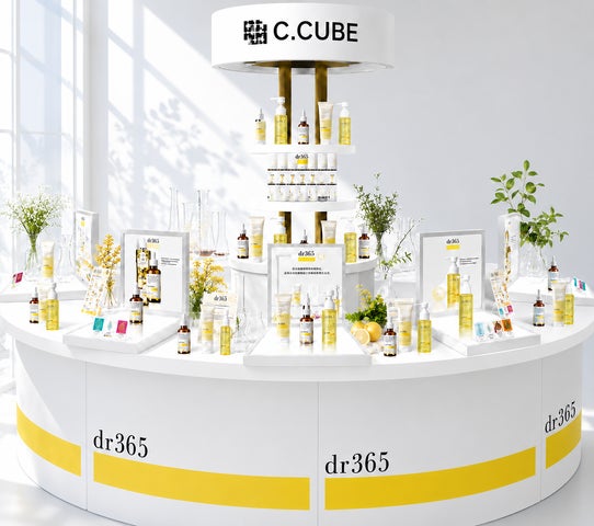 皮膚の専門家が監修するスキンケアブランド「dr365」阪神梅田本店で 皮膚の専門家が監修するスキンケアブランド「dr365」阪神梅田本店で