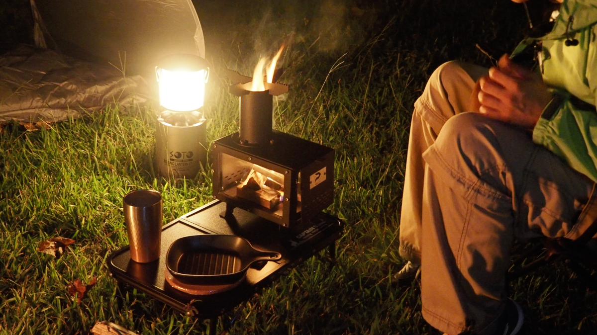 公開3分で目標金額達成！】次世代のキャンプ薪ストーブ｜POSTOVE