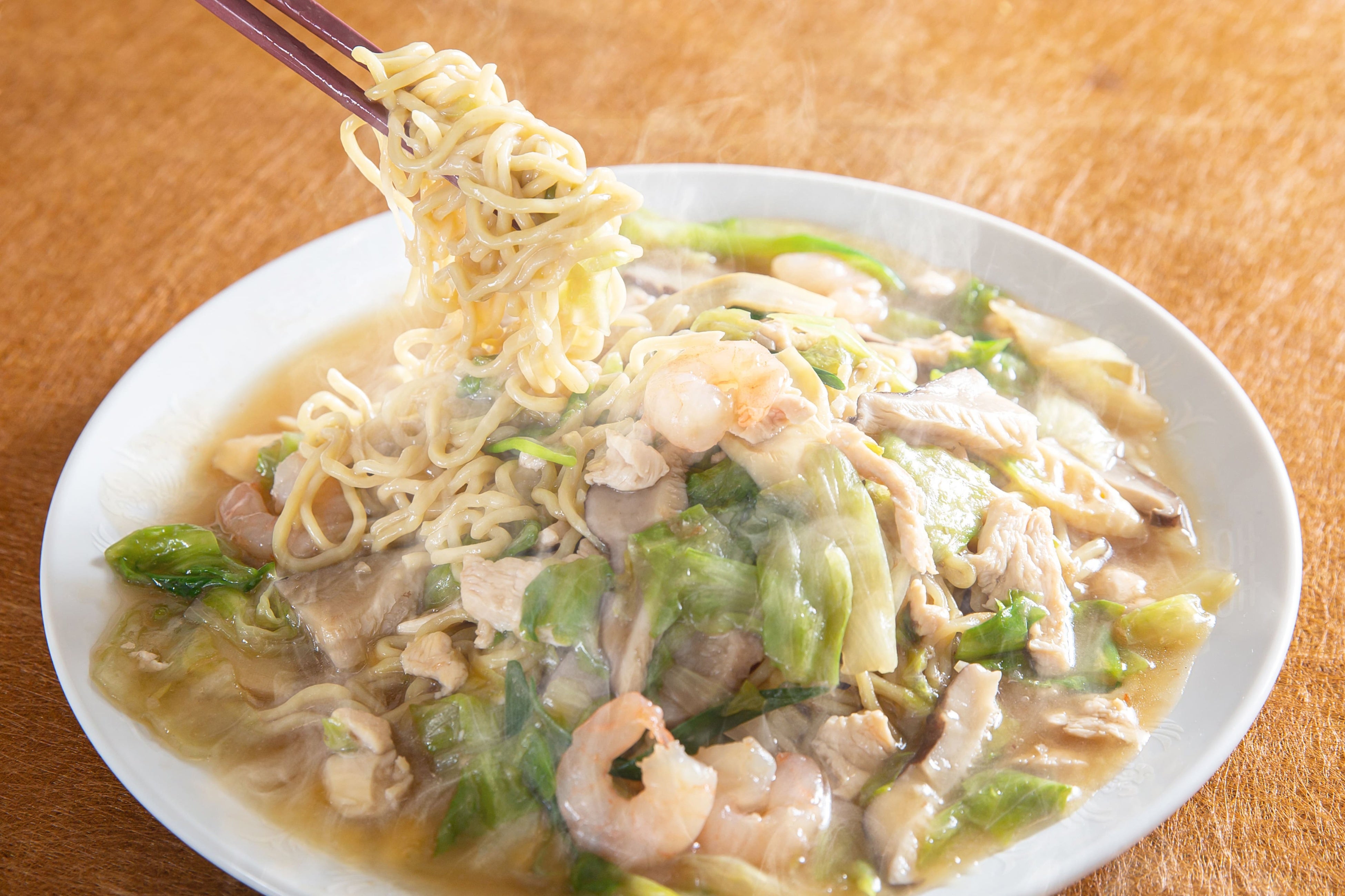 からしそば　1080円（税込）