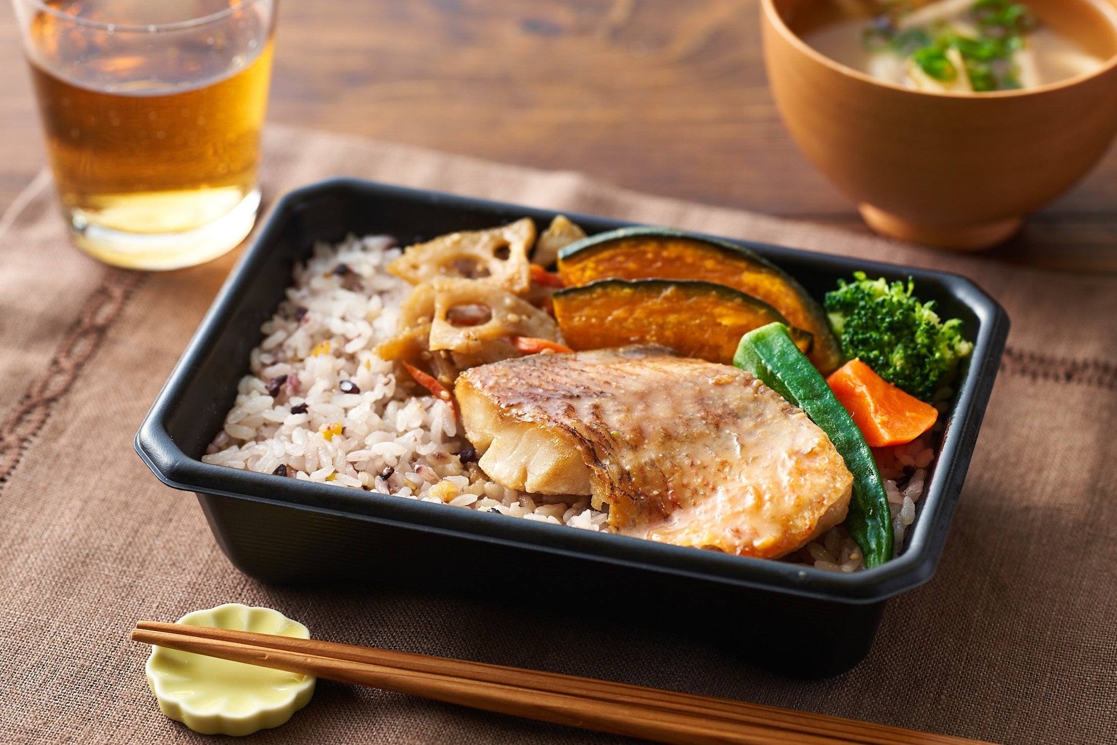 ▲大戸屋　赤魚の味噌焼き弁当（754円・税込）