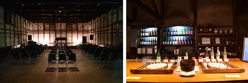 ＜会場イメージ／利き酒試飲コーナーイメージ＞