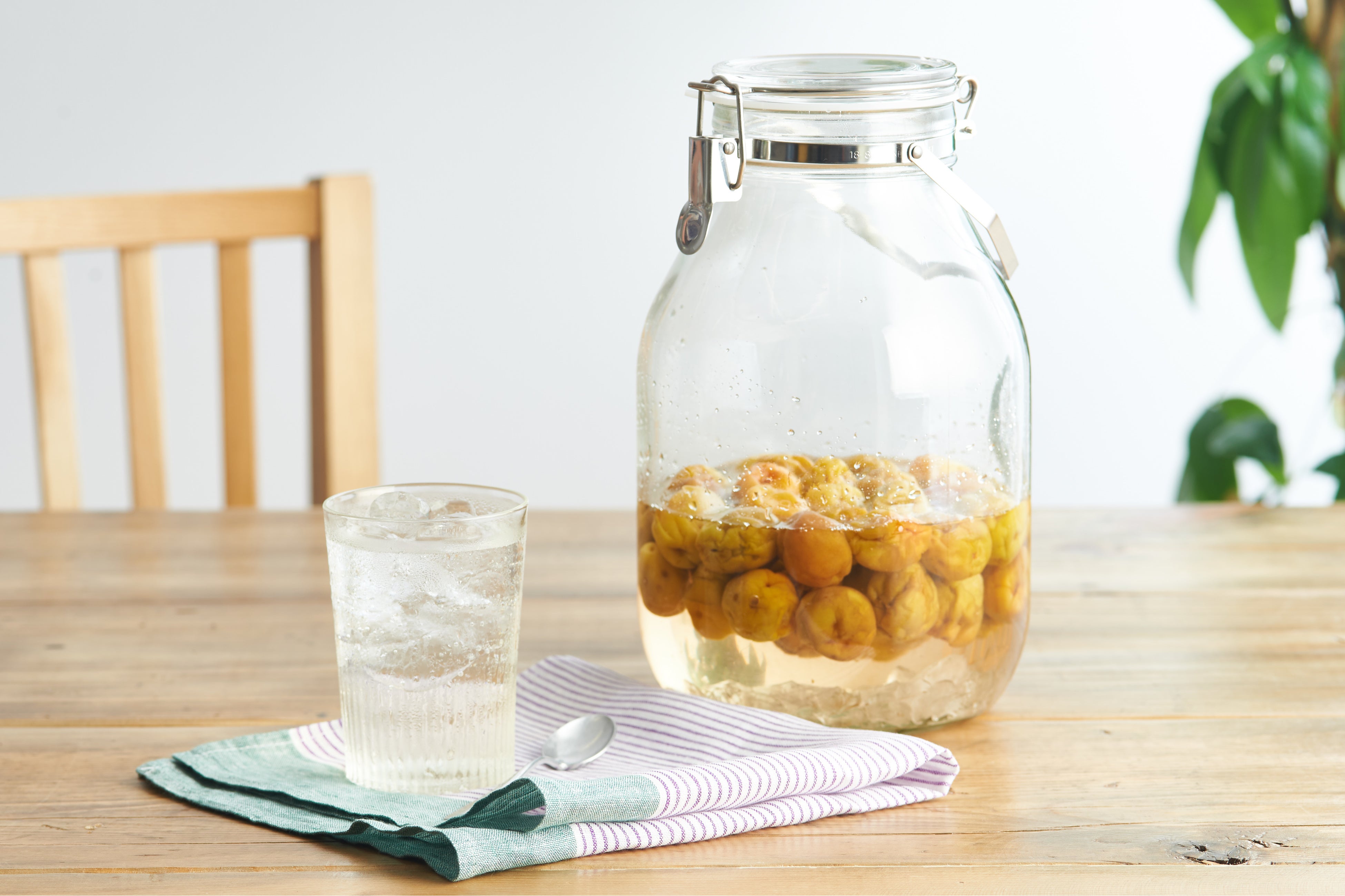 ▲梅シロップKit（出来上がりイメージ）