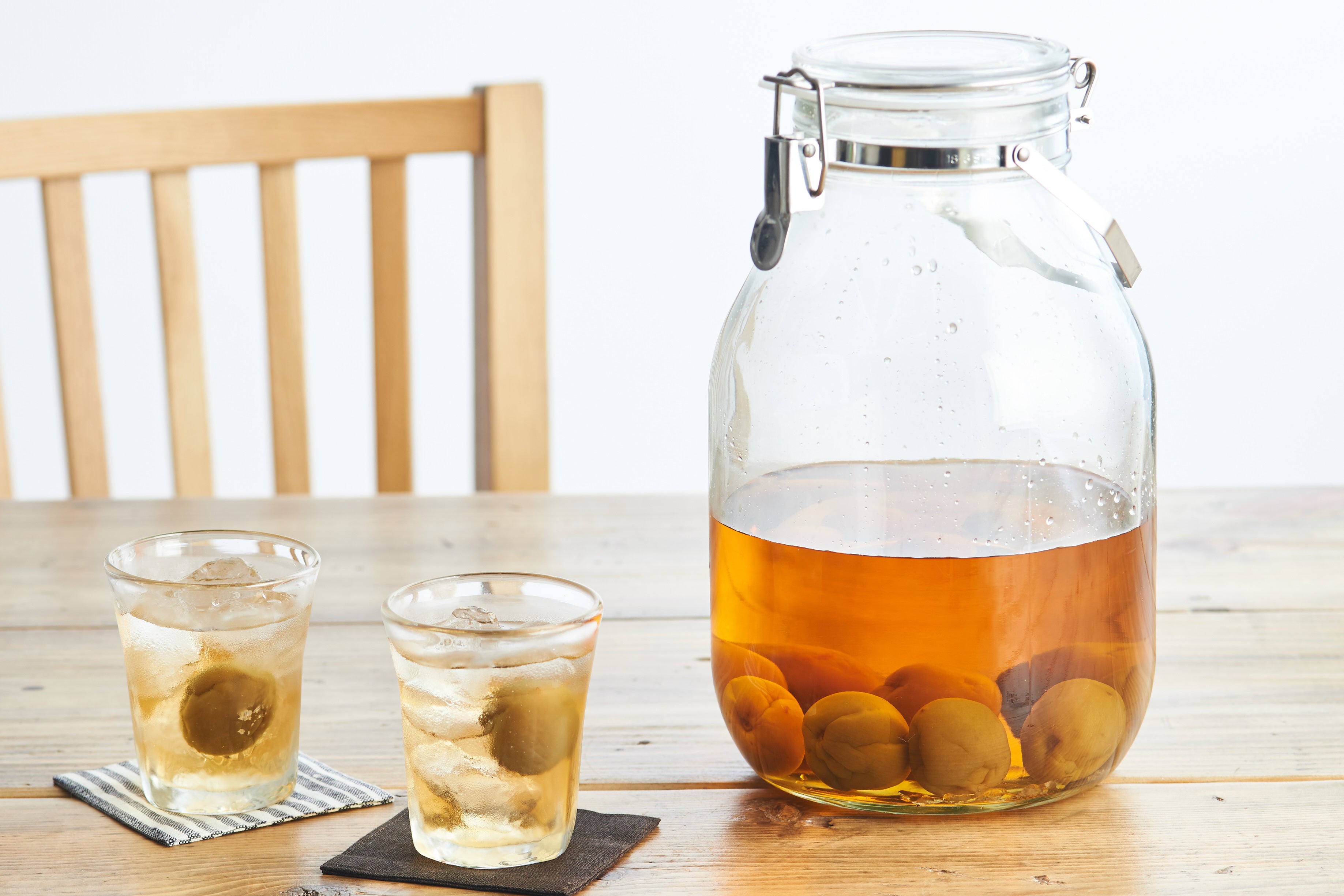 ▲梅酒Kit（出来上がりイメージ）