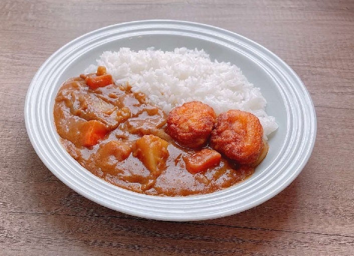 ▲当日提供するカレーライス　＊イメージ