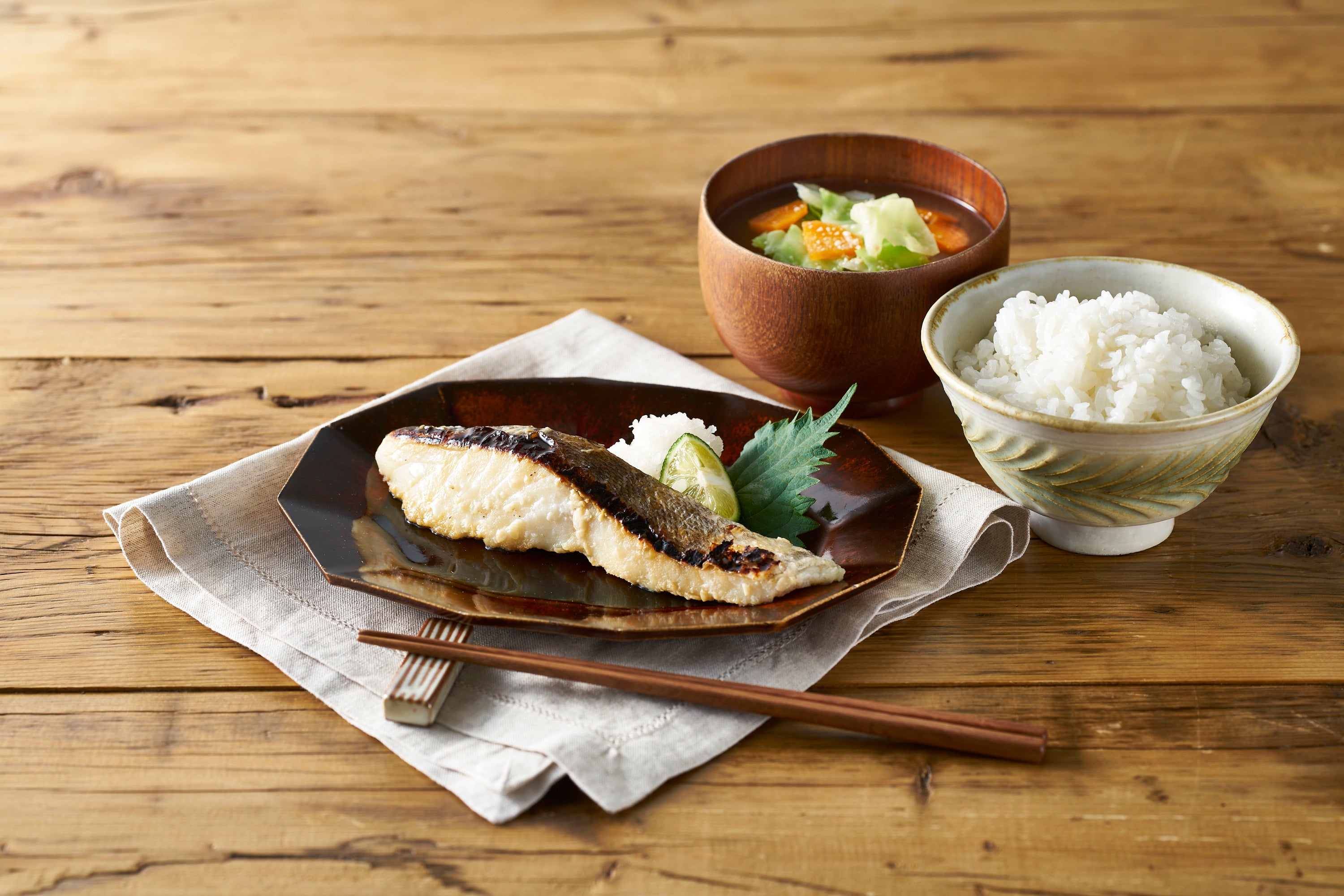 　　　　　▲北海道根室産真鱈塩麹漬け