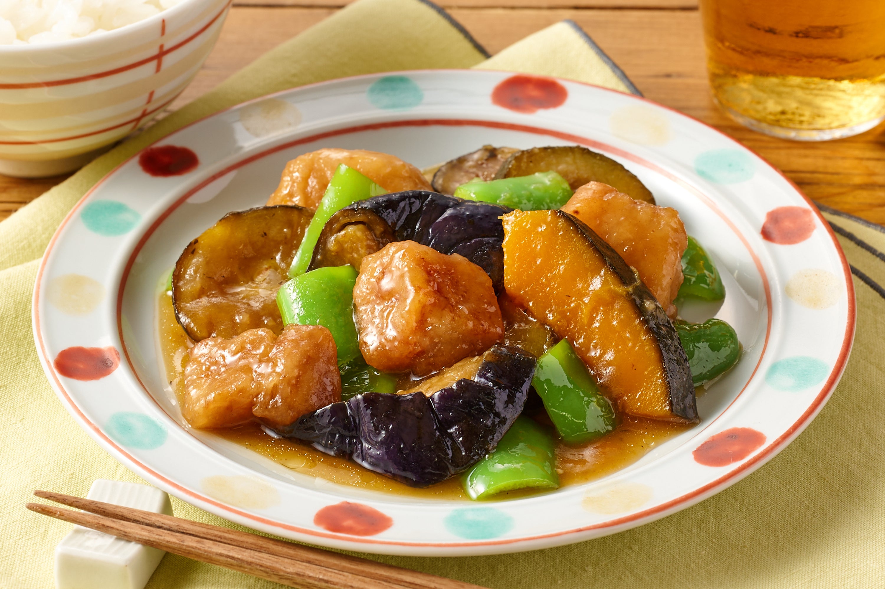 ▲【超ラク】 お手軽！やわらか揚げ豚の酢豚