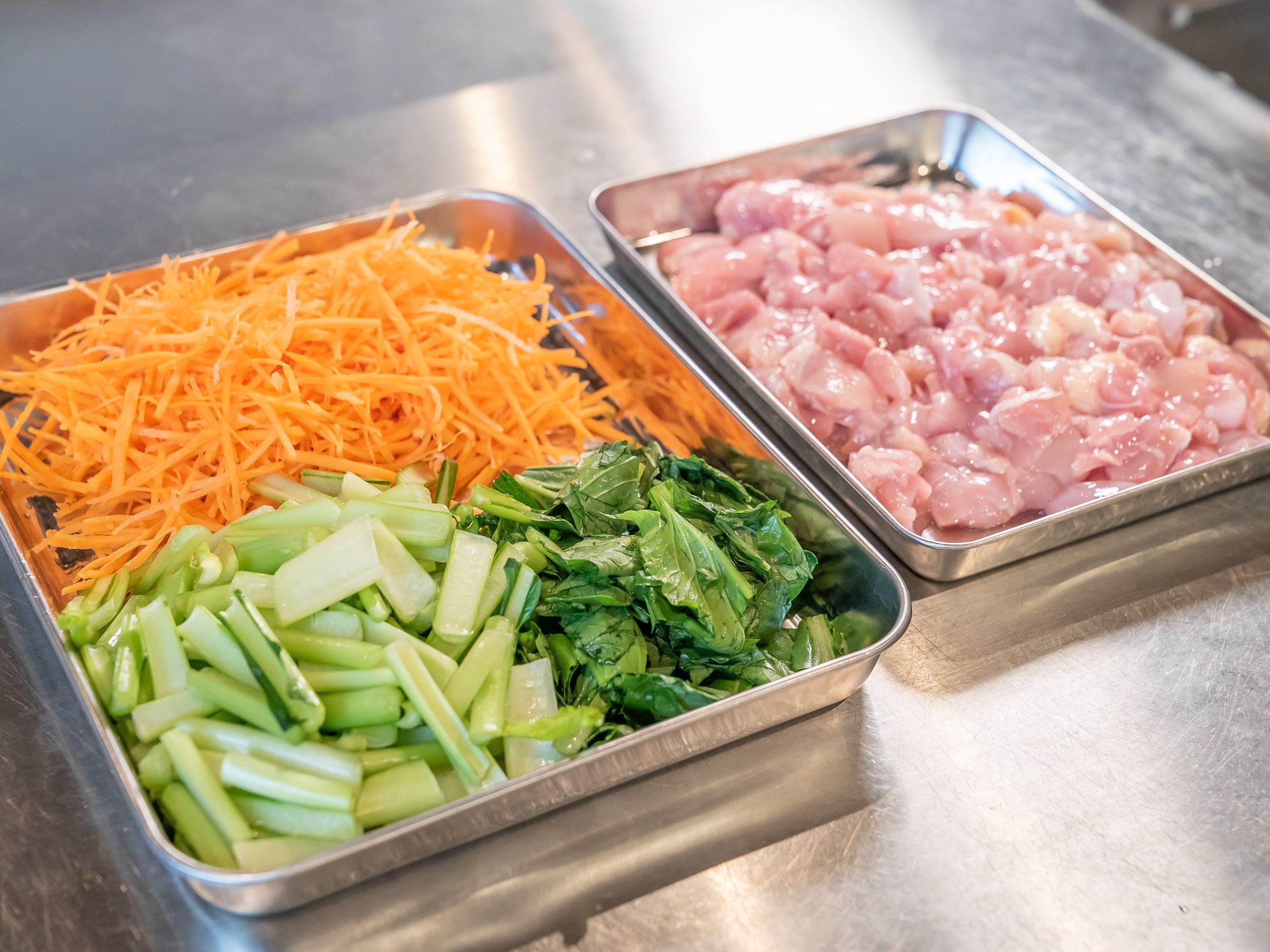 ▲「給食用手作りミールキット」調理前イメージ