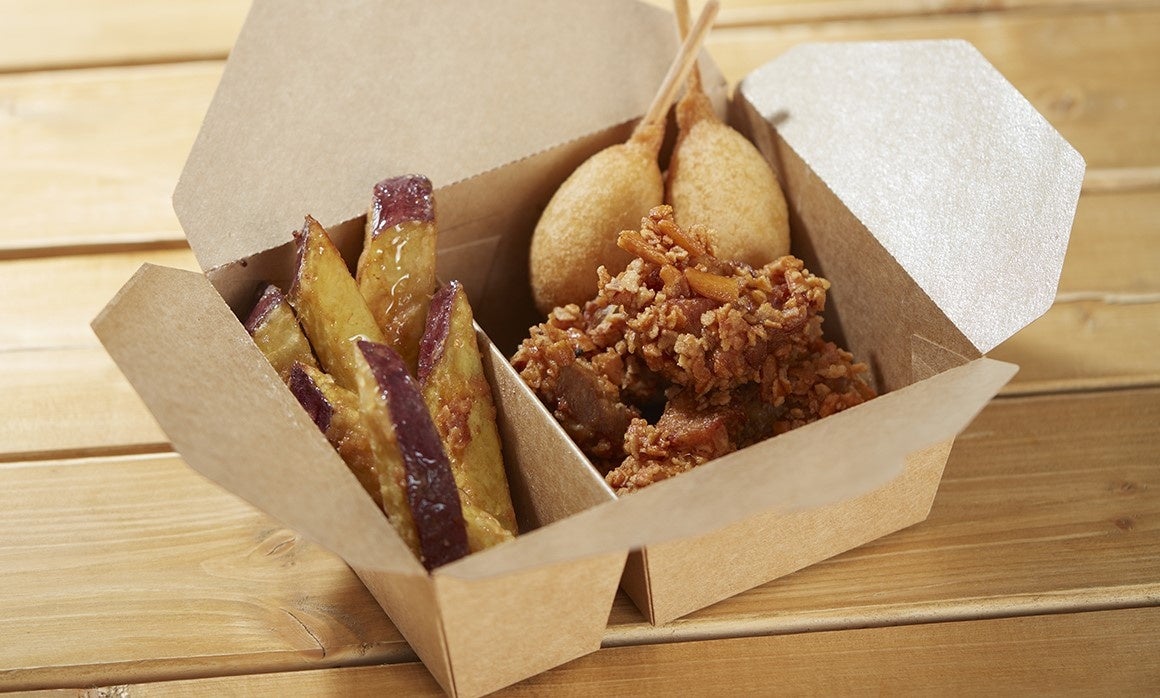 ▲新潟を味わうフライグルメ３種盛り