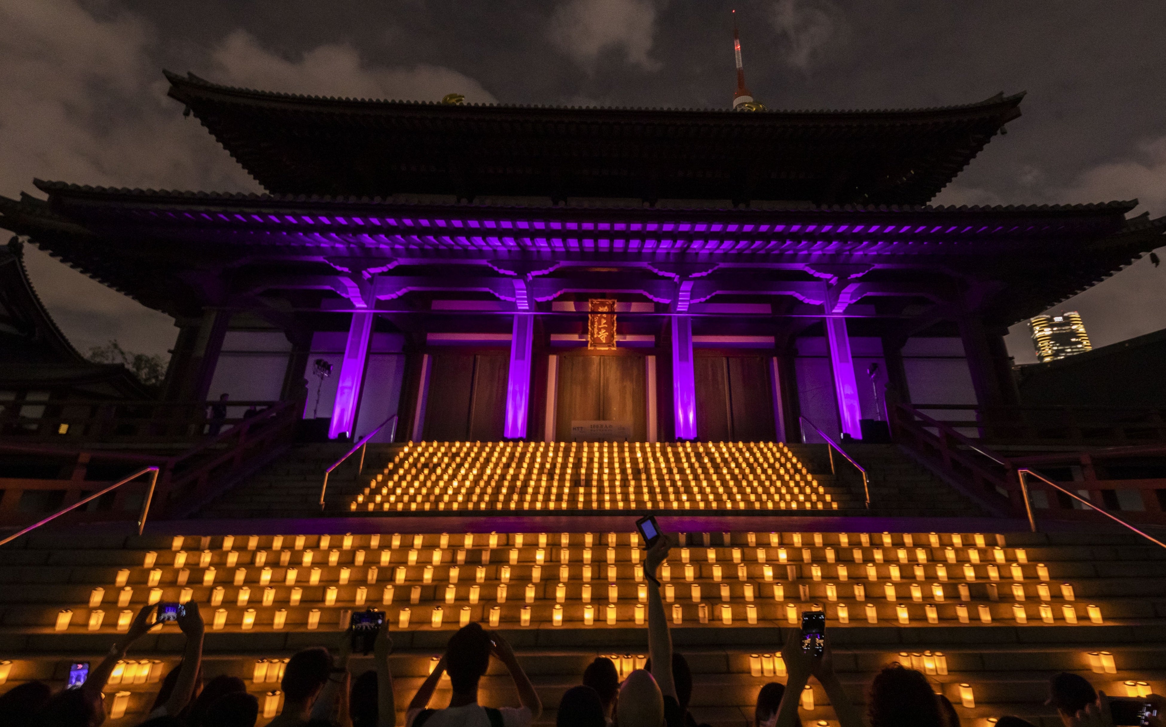 ▲キャンドルスポット（2023年開催時の様子）