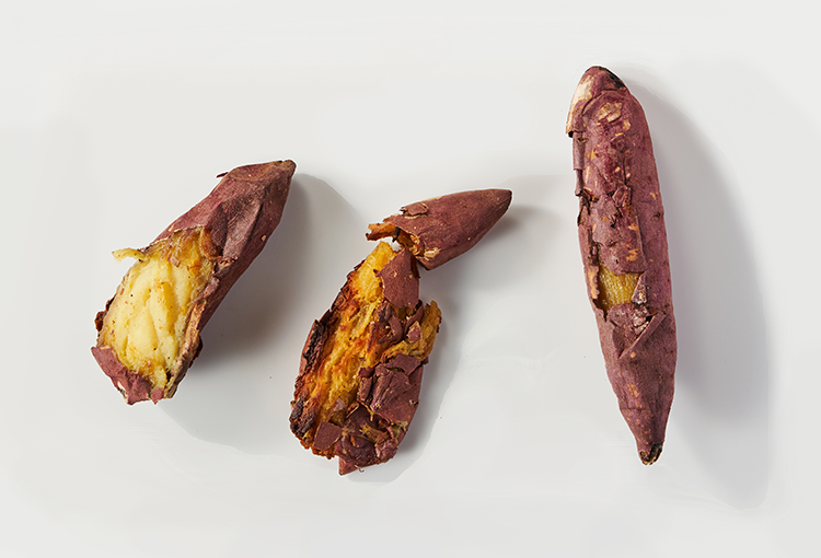 ▲カルビーかいつかスイートポテト社の規格外焼き芋