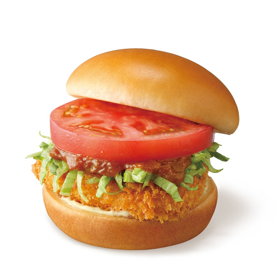 ▲モスバーガー「ホットチキンバーガー」