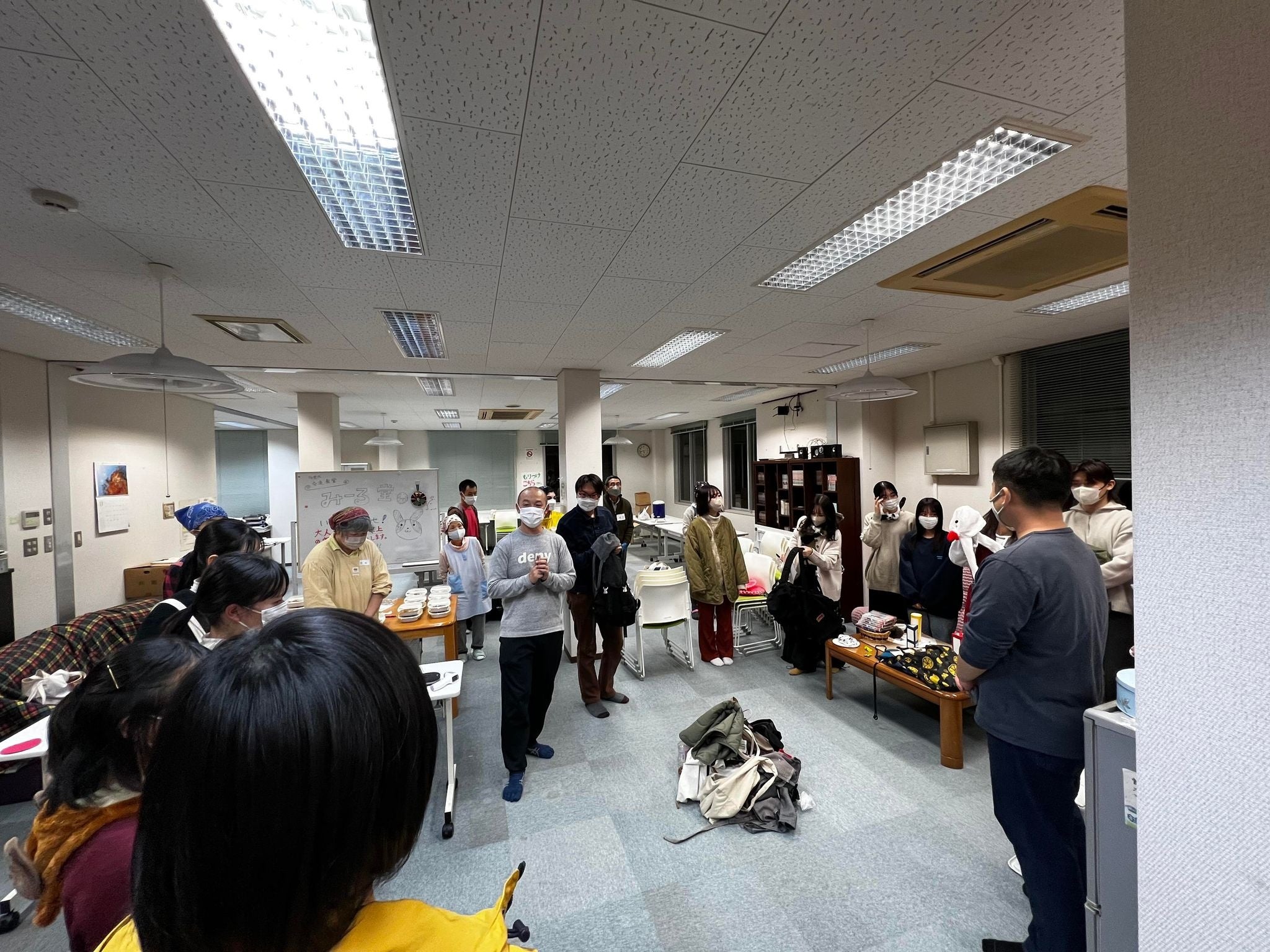 終了後、ゆきみーるの方と