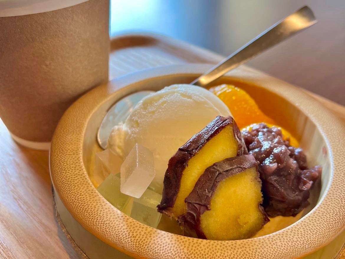 島根のクリームあんみつ