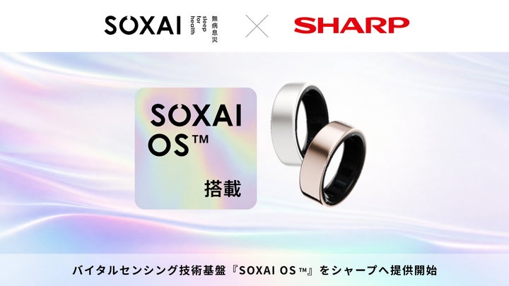 SOXAI(ソクサイ)、独自開発のバイタルセンシング技術基盤「SOXAI OS SOXAI(ソクサイ)、独自開発のバイタルセンシング技術基盤「SOXAI OS