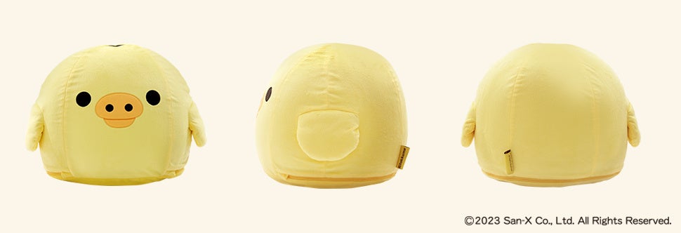 リラックマのもちもちソファとキイロイトリのオットマン、可愛さ倍増! リラックマのもちもちソファとキイロイトリのオットマン、可愛さ倍増!