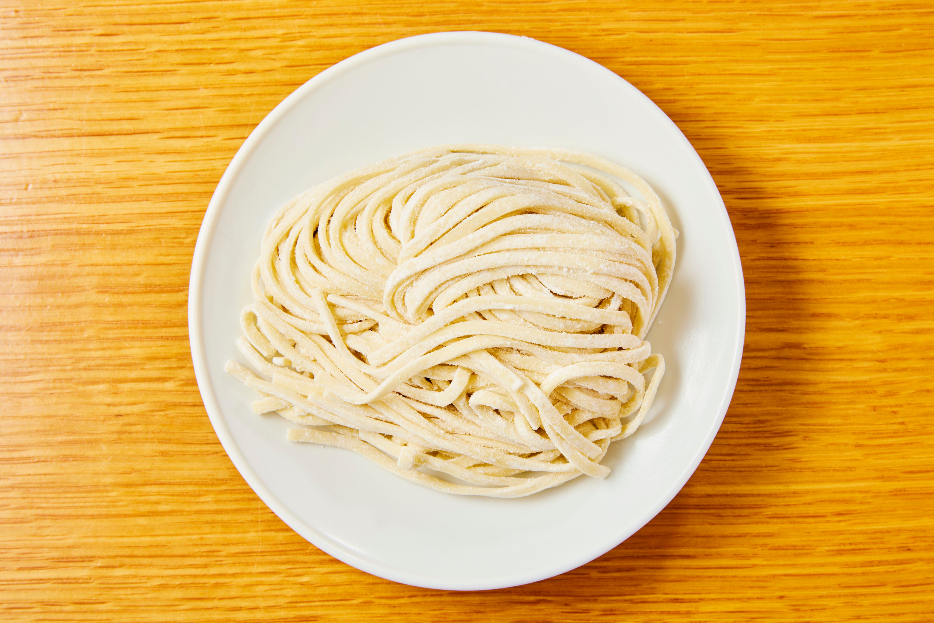 デュラム粉を使用した麺