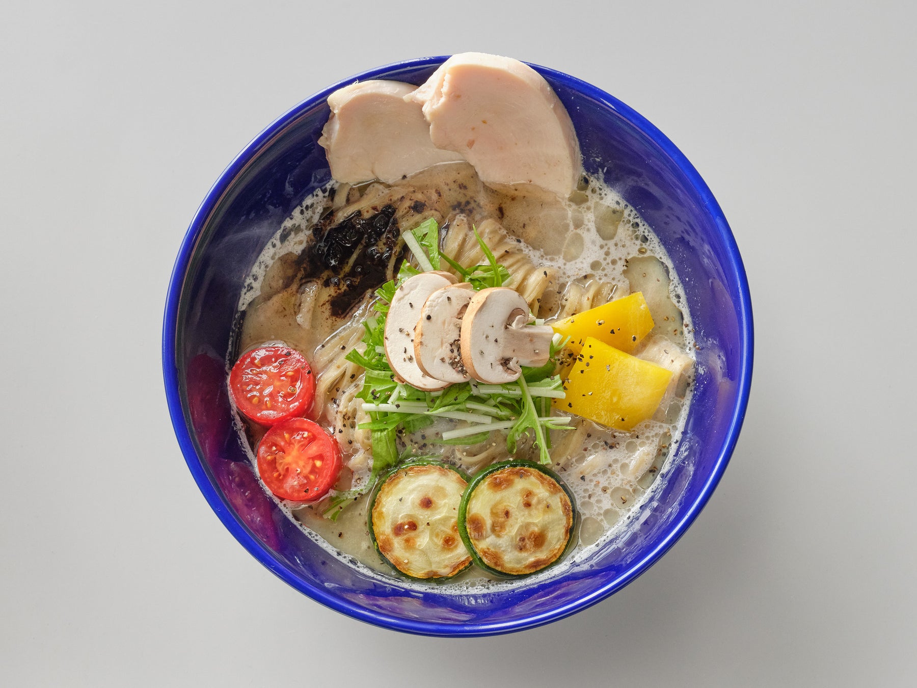 【そらのいろ NIPPON】キノコベジソバ