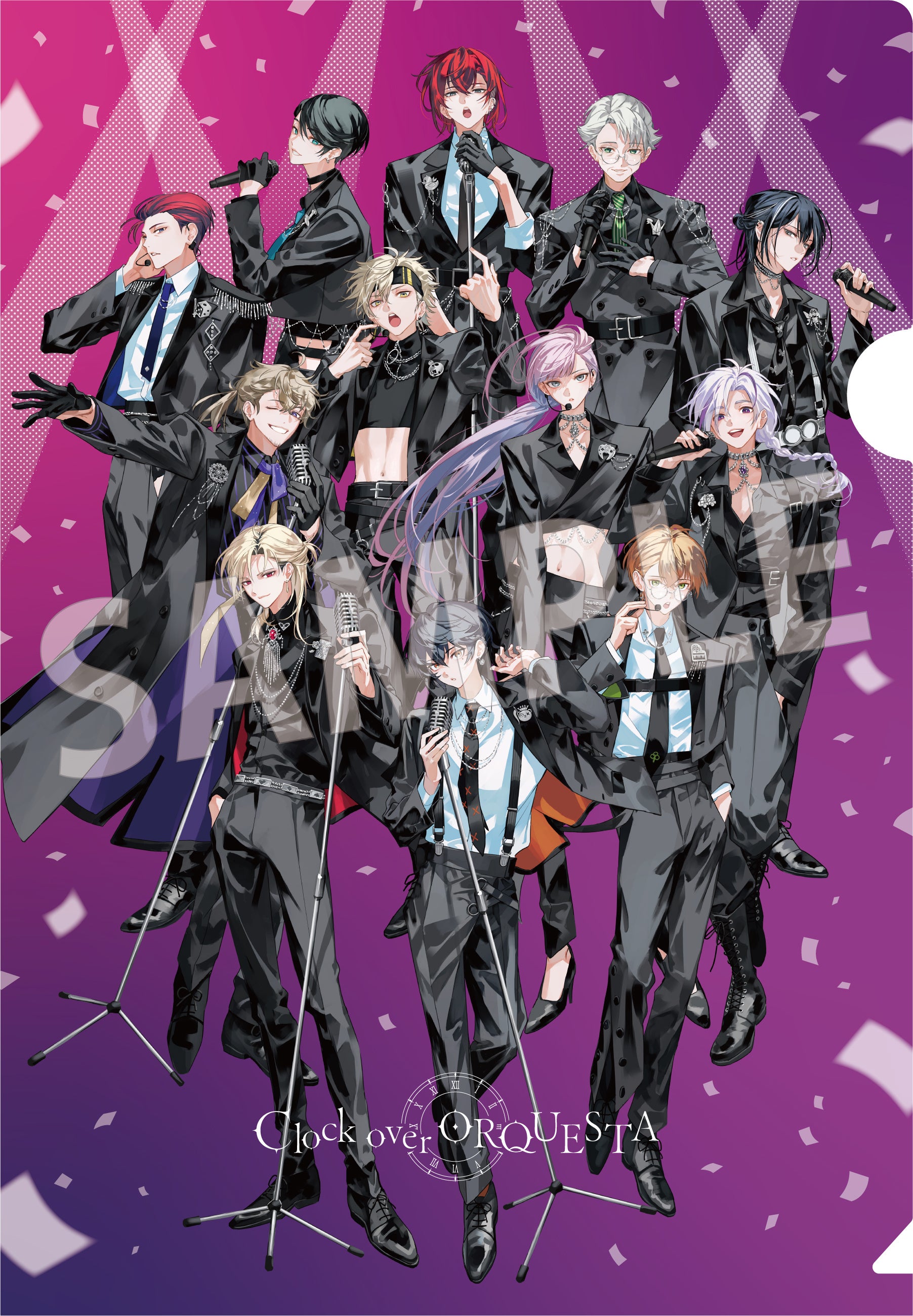 プレゼント用クリアファイル