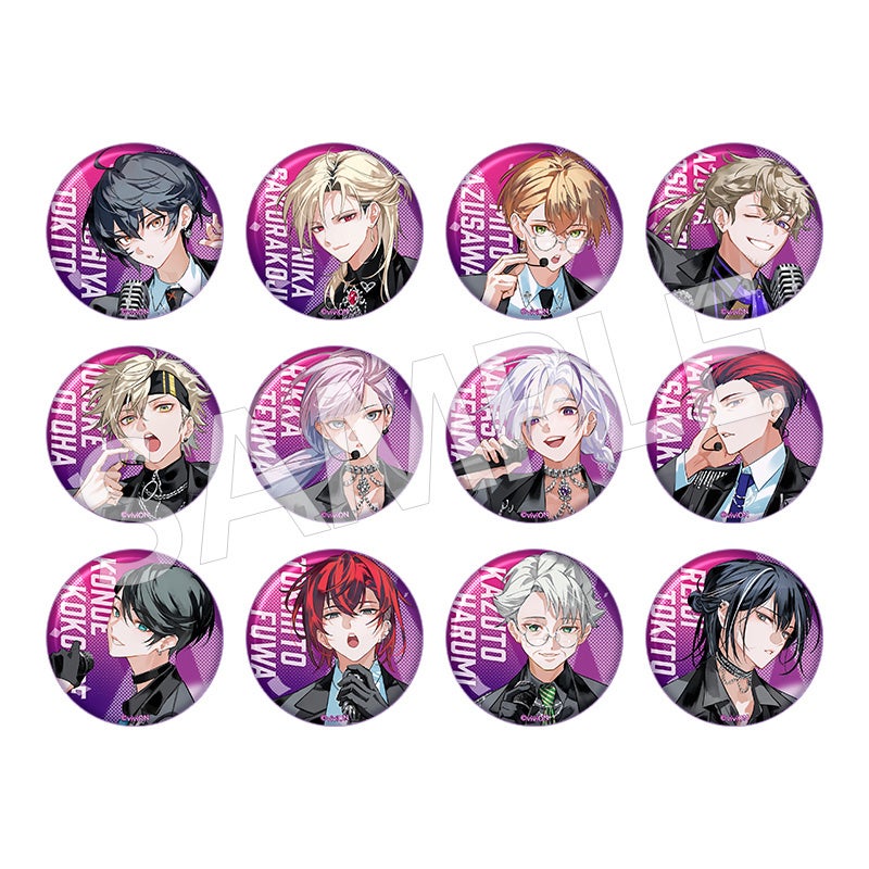 販売アイテム　缶バッジ(ランダム)