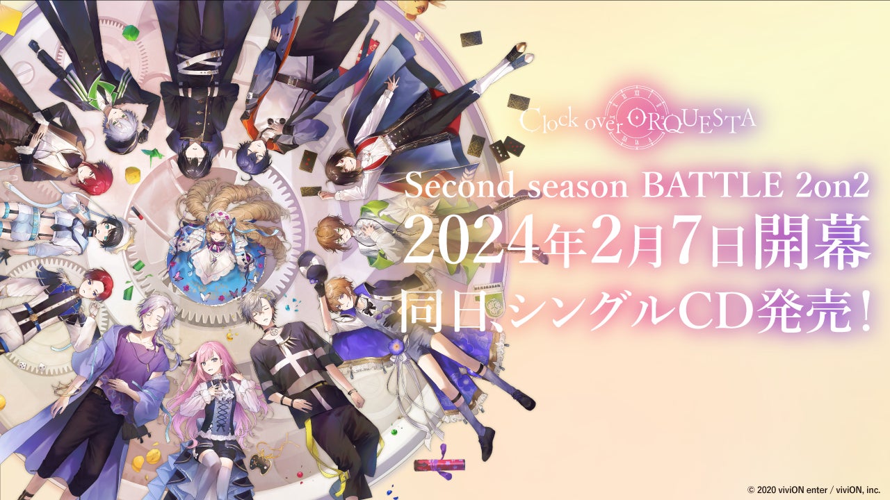 ボカロP×人気声優陣が参加する『Clock over ORQUESTA』Second season ボカロP×人気声優陣が参加する『Clock over ORQUESTA』Second season