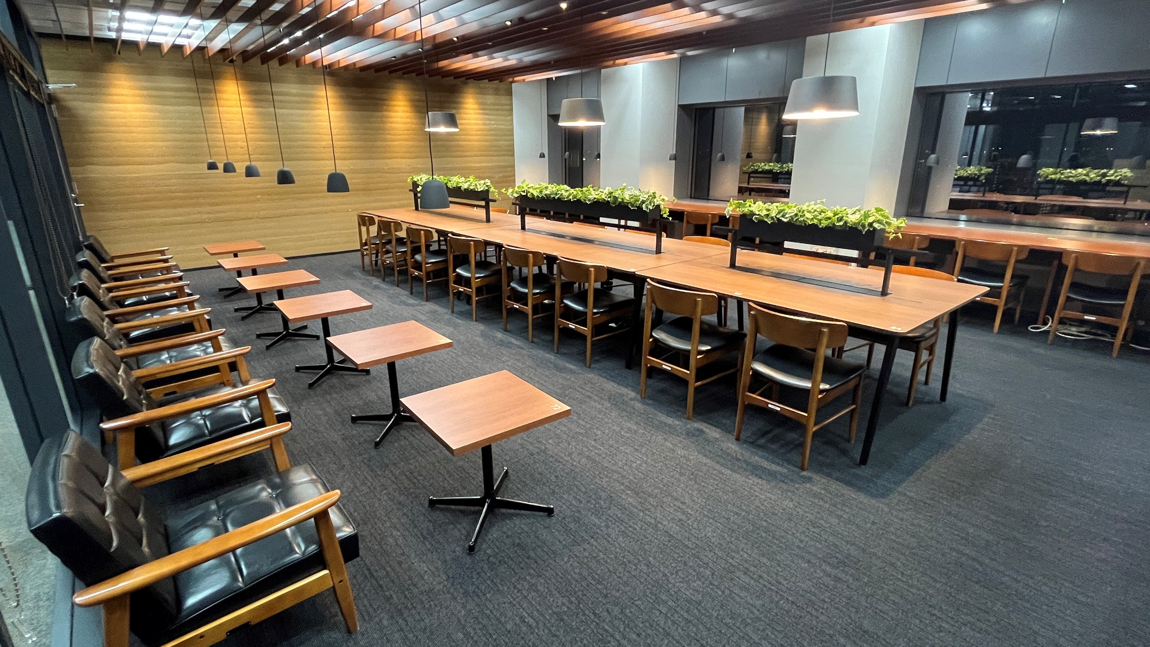 夜景の見える自習室