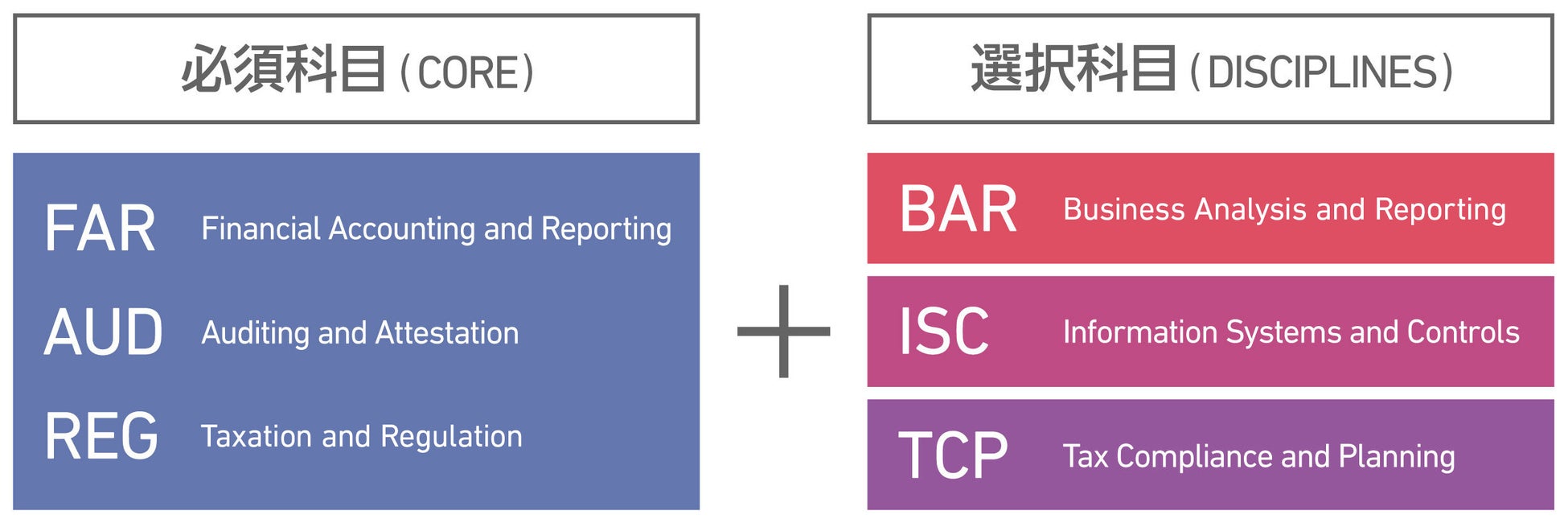 必須科目＋選択科目