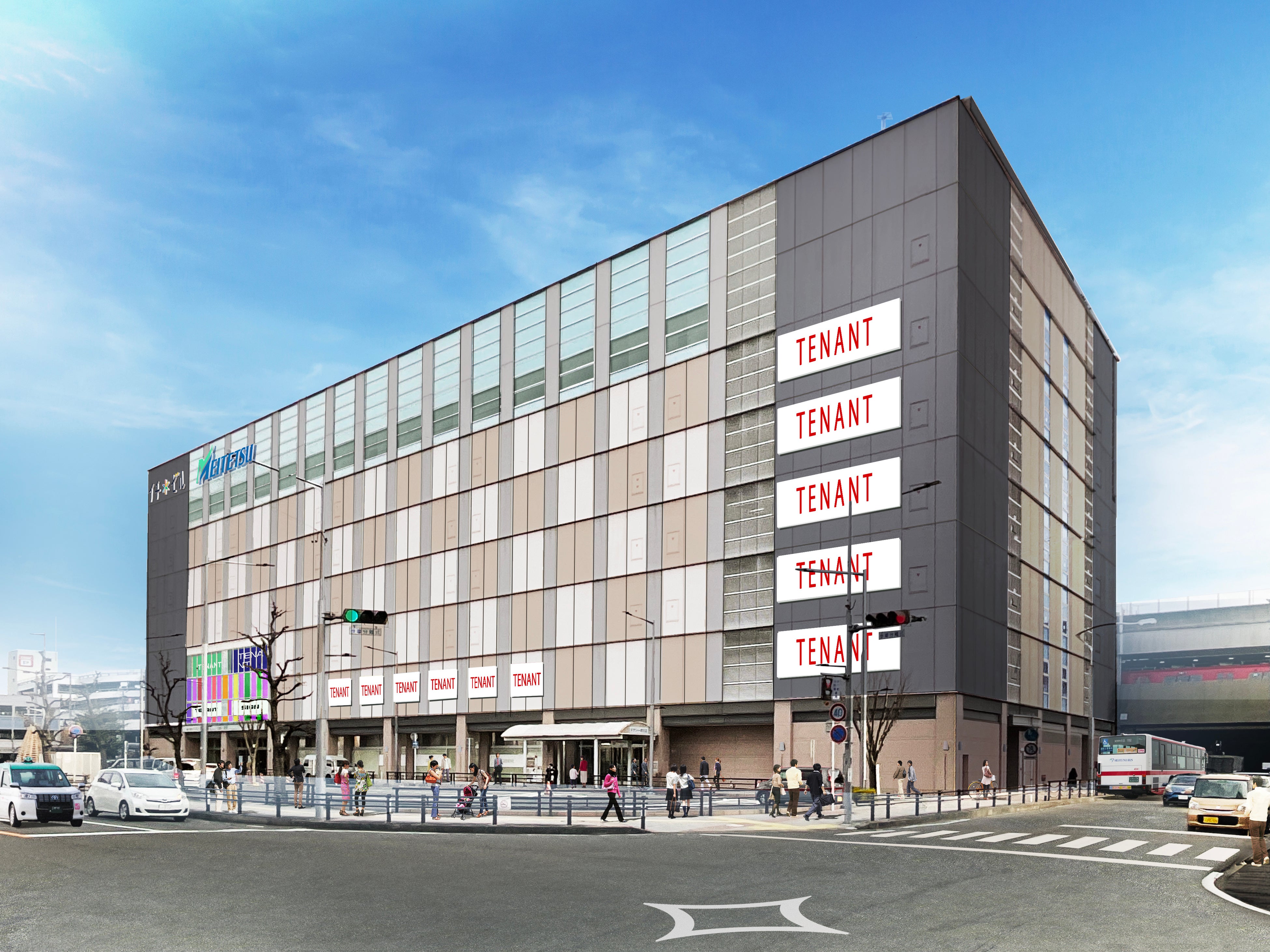 名鉄一宮駅直結の複合用途施設「イチ＊ビル」12月5日に全面開業決定