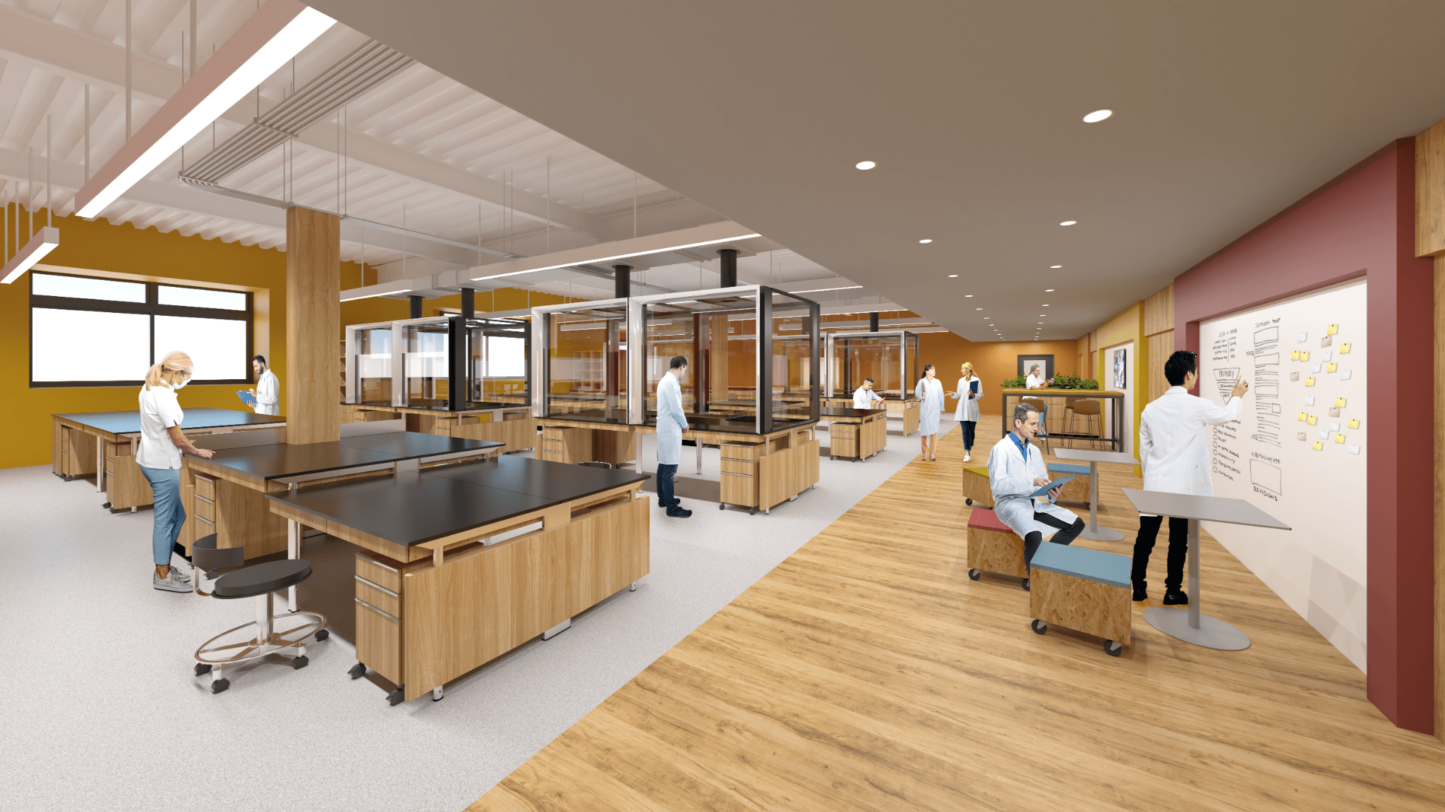 実験エリア　完成イメージ