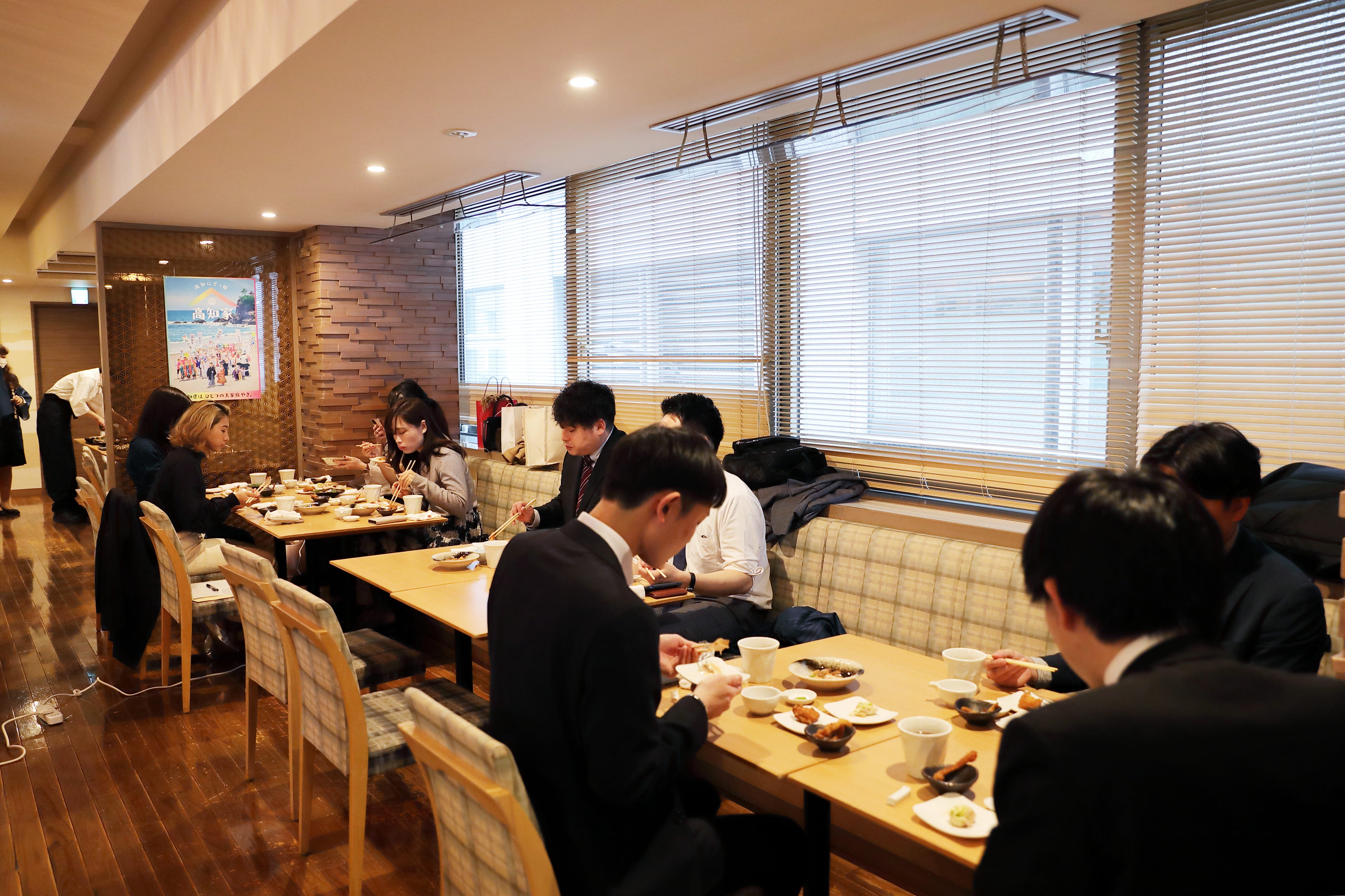 試食会の様子②