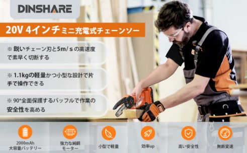 【20V充電式切断工具はAmazon にて最大19%OFF!】小型軽量
