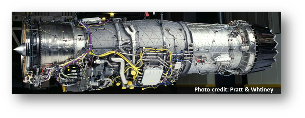 出荷した部品が搭載されるF135エンジン